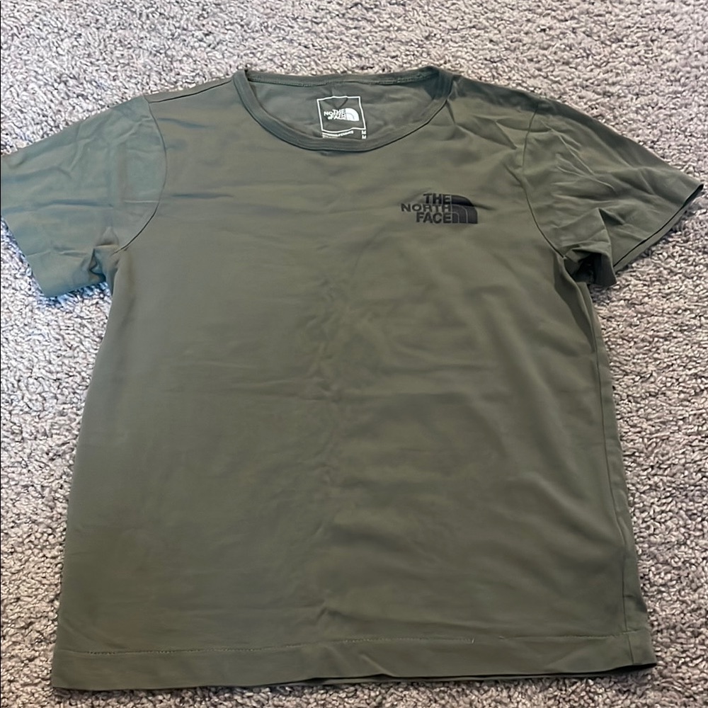The North Face Olive Short Sleeve Tee